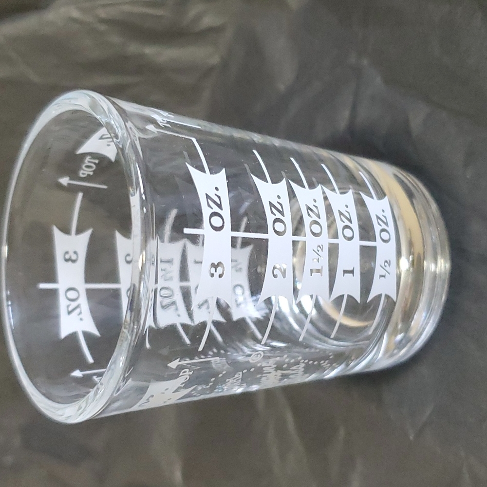 Measuring Shot Glass 4 oz